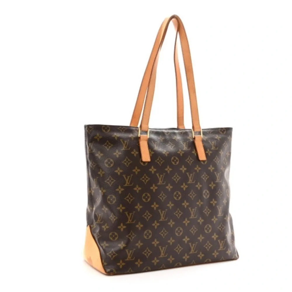 LOUIS VUITTON Monogram Cabas Mezzo